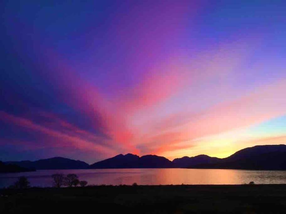 The Fox'S Den, Luxury Cosy Mini Lodge, Highlands North Ballachulish Exterior foto