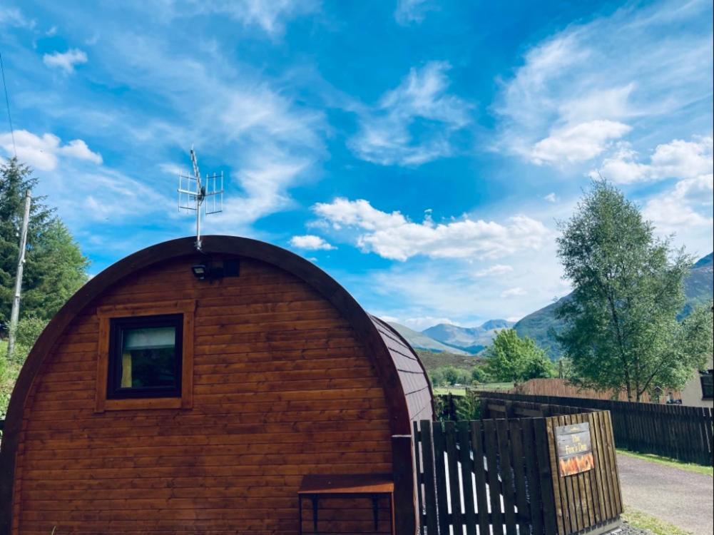 The Fox'S Den, Luxury Cosy Mini Lodge, Highlands North Ballachulish Exterior foto